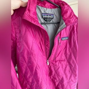 Paragon fuchsia light quilted puffer jacket